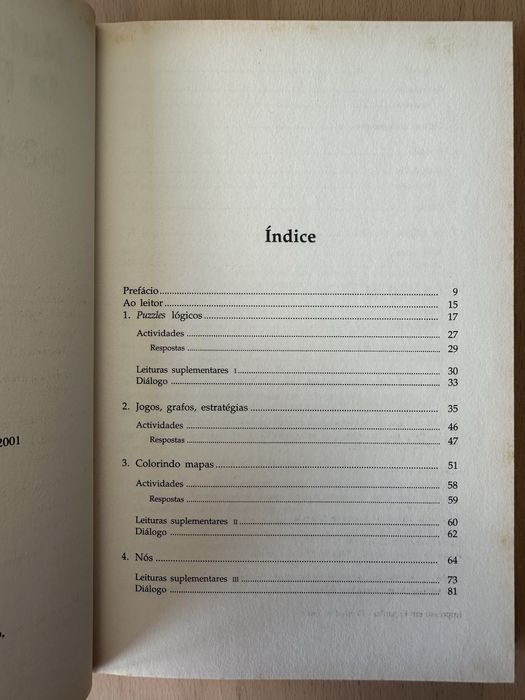 Livro Desafios Matemáticos “2+2=11” de Natália da Providência