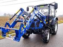 Ciągnik Farmtrac 555V ładowacz TUR, klima, pneumatyka, cena "brutto"
