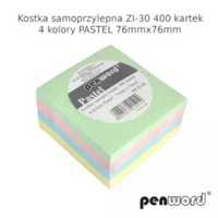 Kostka samoprzylepna pastel 76x76mm 400K