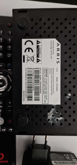 Routers Huawei e Box TV vodafone com comando