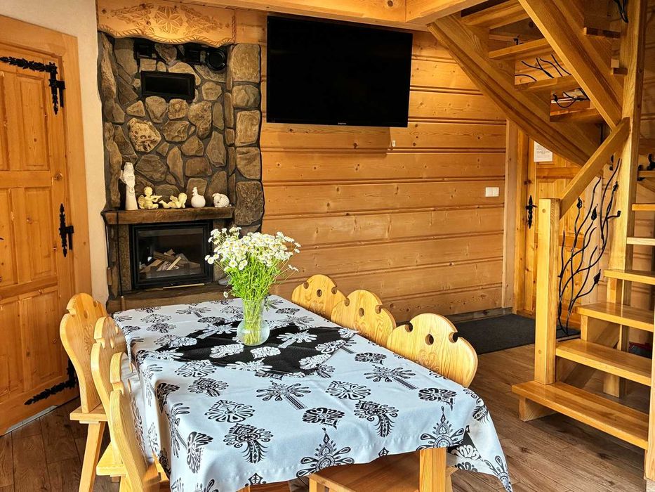 Góry domek z jacuzzi sauna kominek 13km Zakopane Termy Chochołowskie