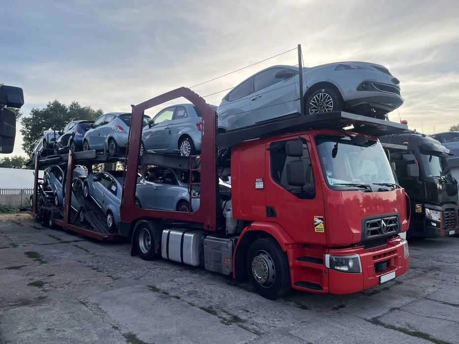 Renault D Wide 430 Eurolohr Lohr 1,23 EVO Ocynk Autotransporter VDI  Eurolohr Lohr 1,23 EVO Ocynk Autotransporter VDI