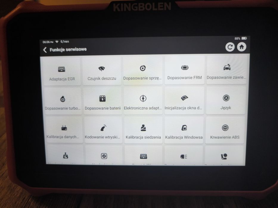 Nowy bezprzewodowy skaner diagnostyczny KINGBOLEN K8 PRO