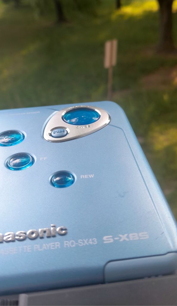 Walkman Panasonic RQ-SX43 po serwisie, słuchawki, zestaw