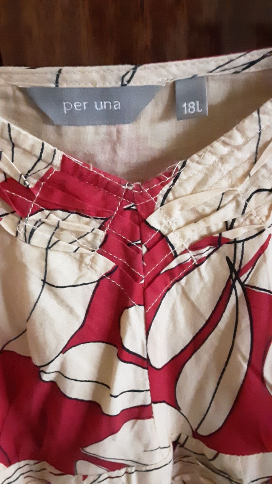 Sukienka - rozmiar 18, 100% cotton.
