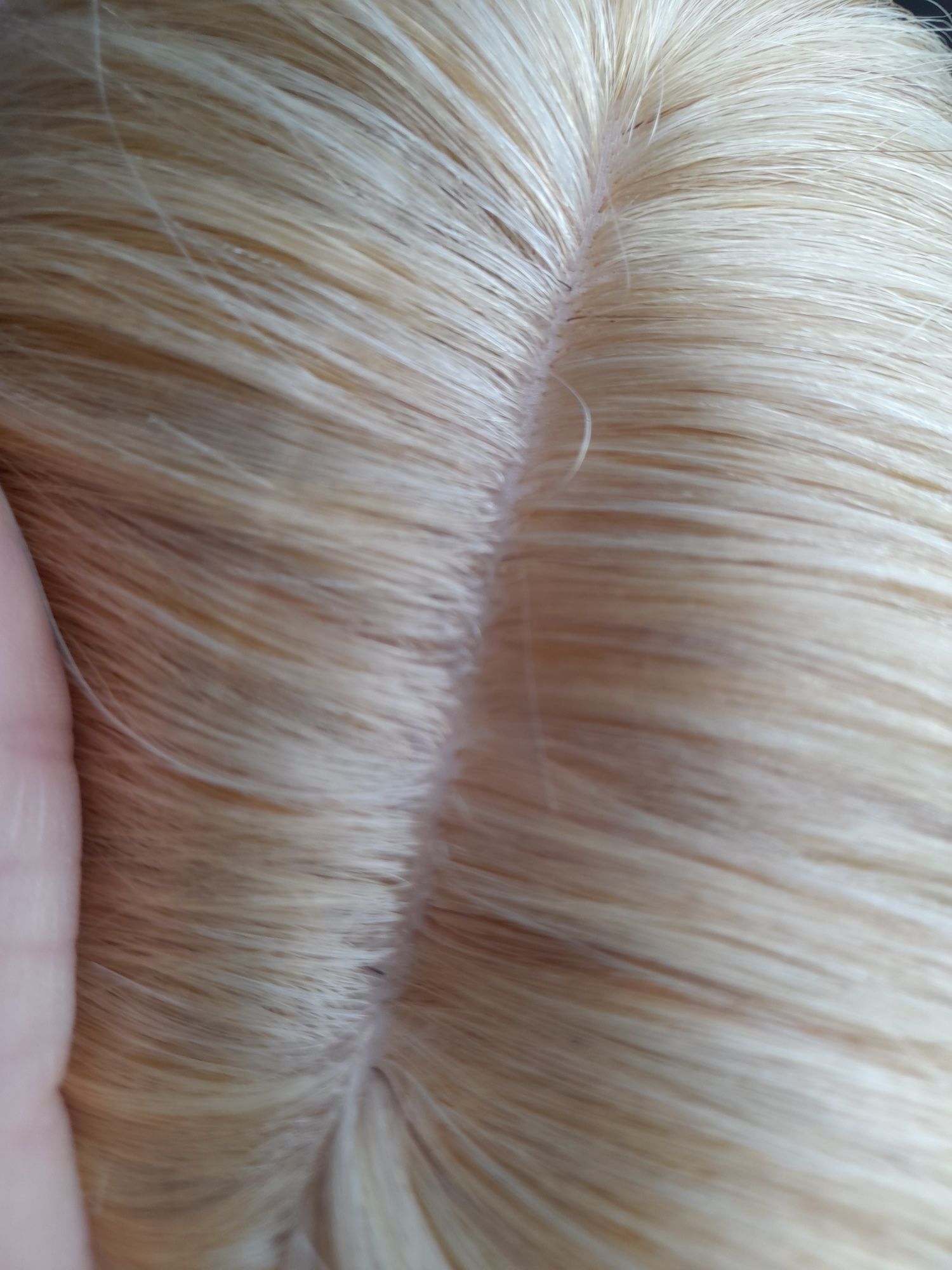 Topper natutalny sloneczny blond 100% naturalny włos.