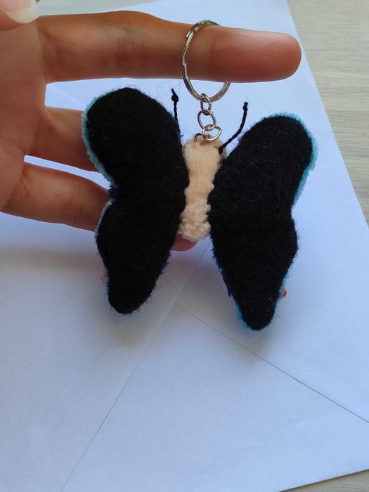 Brelok motyl na szczęście i wróżba gratis