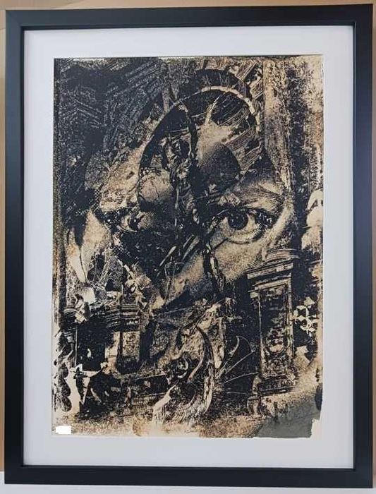 VHILS serigrafia "RELIC"