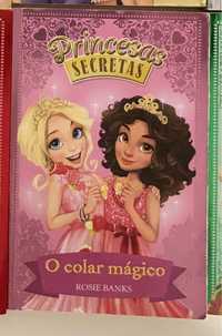 Livro Princesas Secretas - Colar mágico