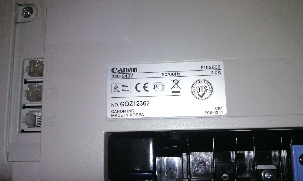 Canon Fax + impressora -F 152800