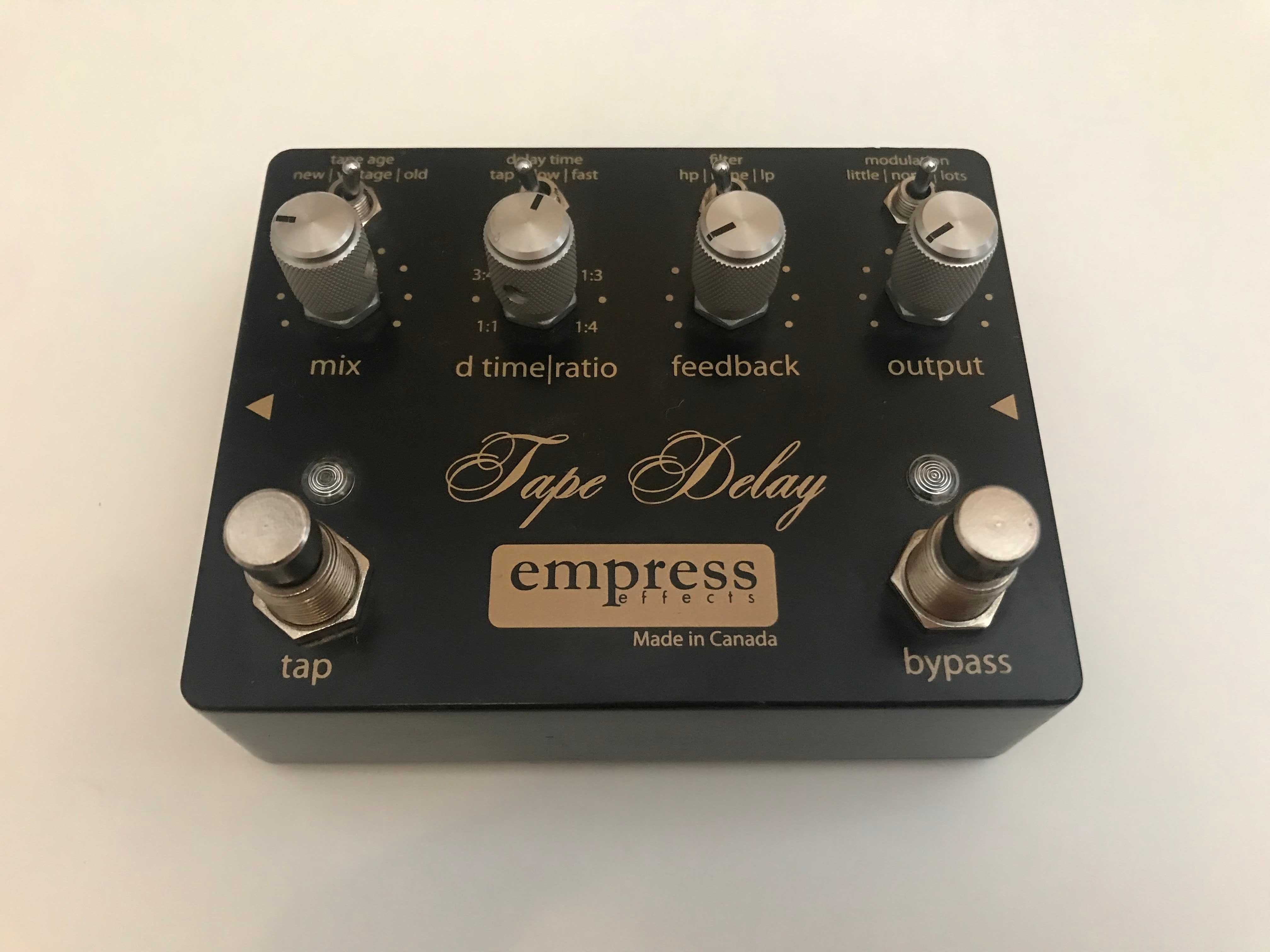 Empress Effects Vintage Tape Delay Pedal - Black