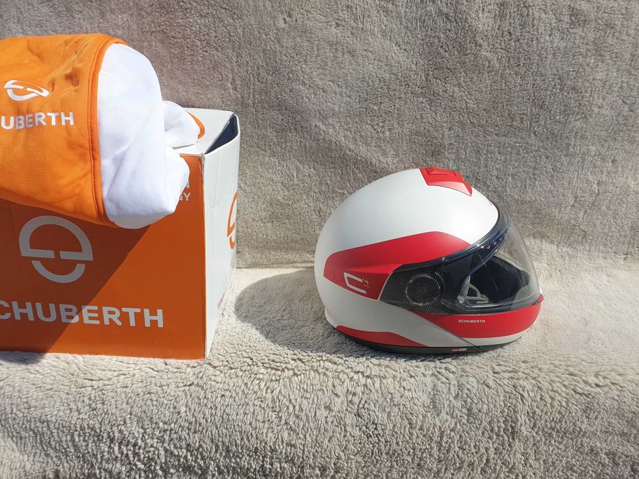 Schuberth c4 pro XXL , szczękowy kask motocyklowy z blendą .