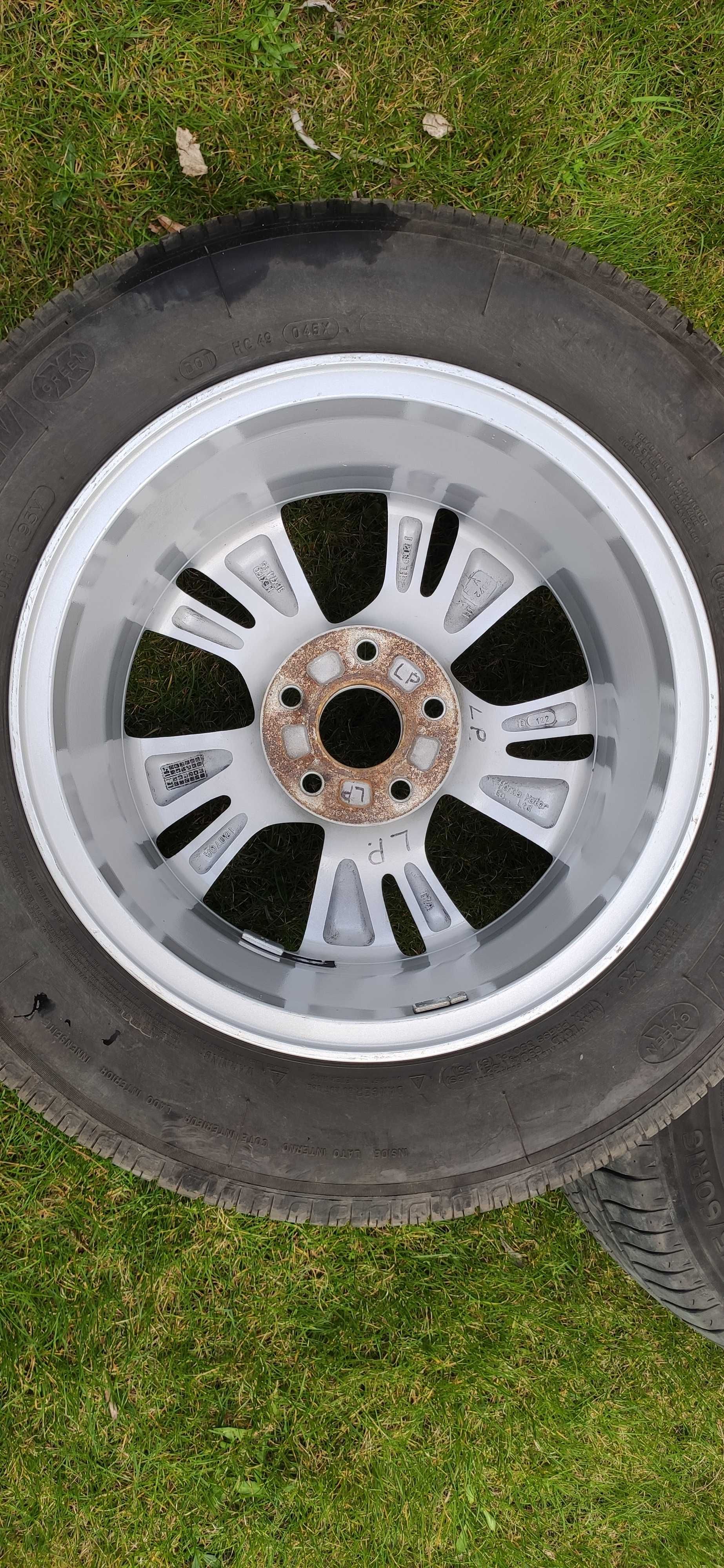 Koła aluminiowe alufelgi honda hr-v letnie 215/60 r16 michelin