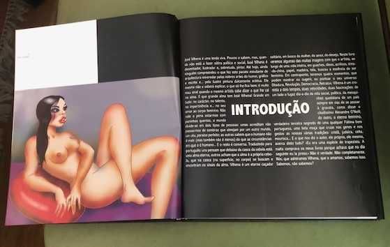 Livro "José Vilhena" de Rui Zink, arte e pintura