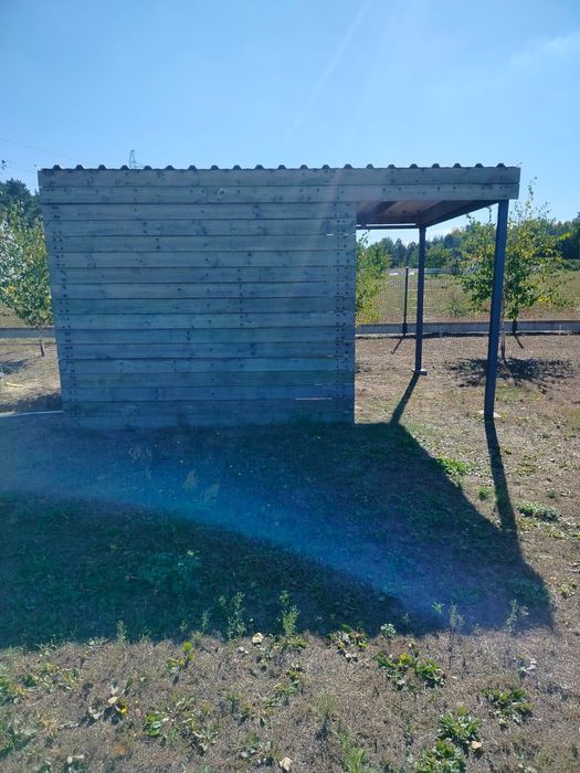 Wiata drewniana skręcana