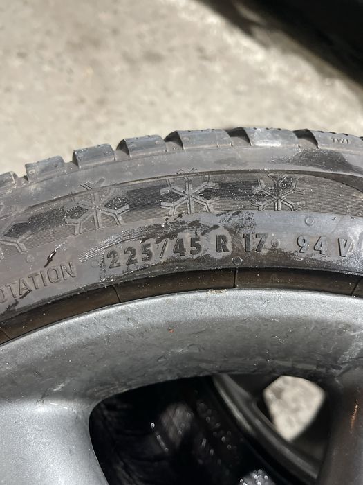 Диски з резиною 225/45/R17 5/112