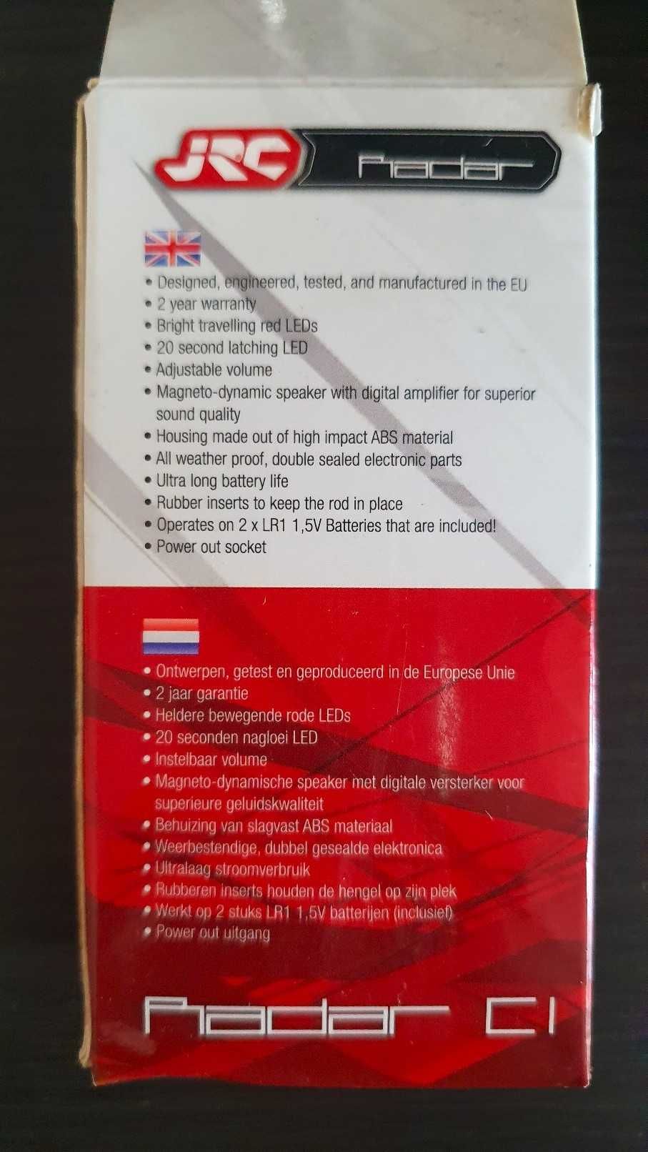 Sygnalizator brań JRC Radar C1 Alarm - Czerwony / Made in EU