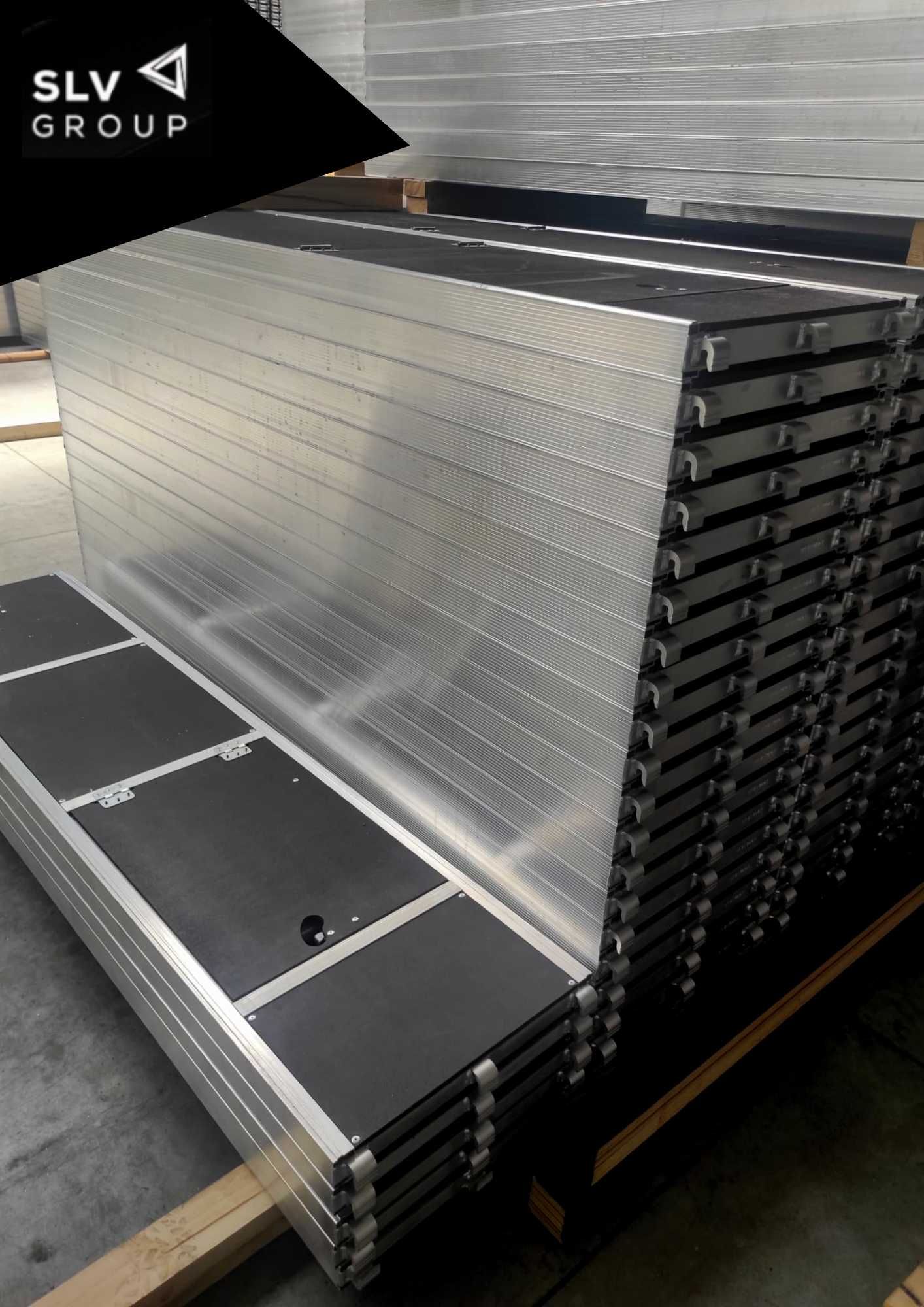 NOWE Rusztowanie SLV 73 * 500m2 * Baumann podesty stalowe LEASING