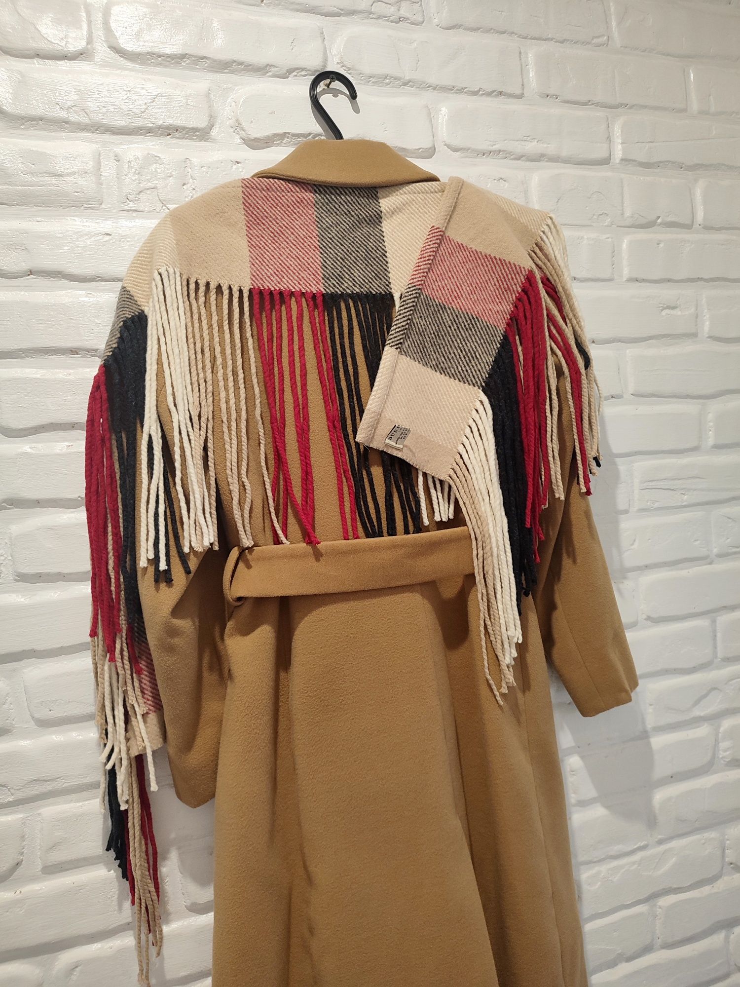 Оригінальний шарф Burberry з вовни меріноса та кашеміру