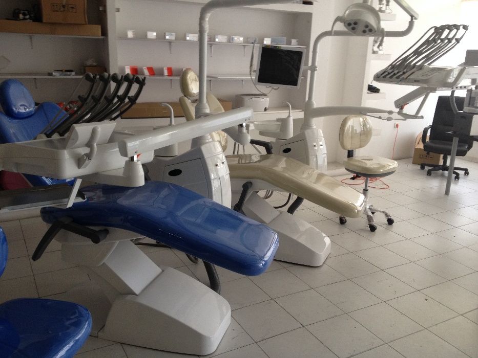 Cadeira dentaria de luxo NOVA e Material para Consultório NOVO