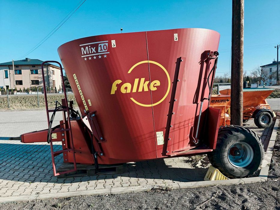 Wóz paszowy FALKE Maschinenbau MIX 10 , 10 m3