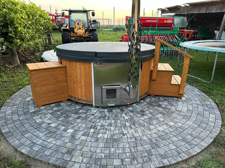 Balia Producent Jacuzzi Sauna Basen Spa Beczka Led