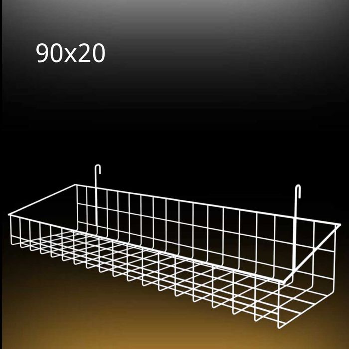 Металеве обладнання для магазинів: сітки, мудборди, гачки, полички