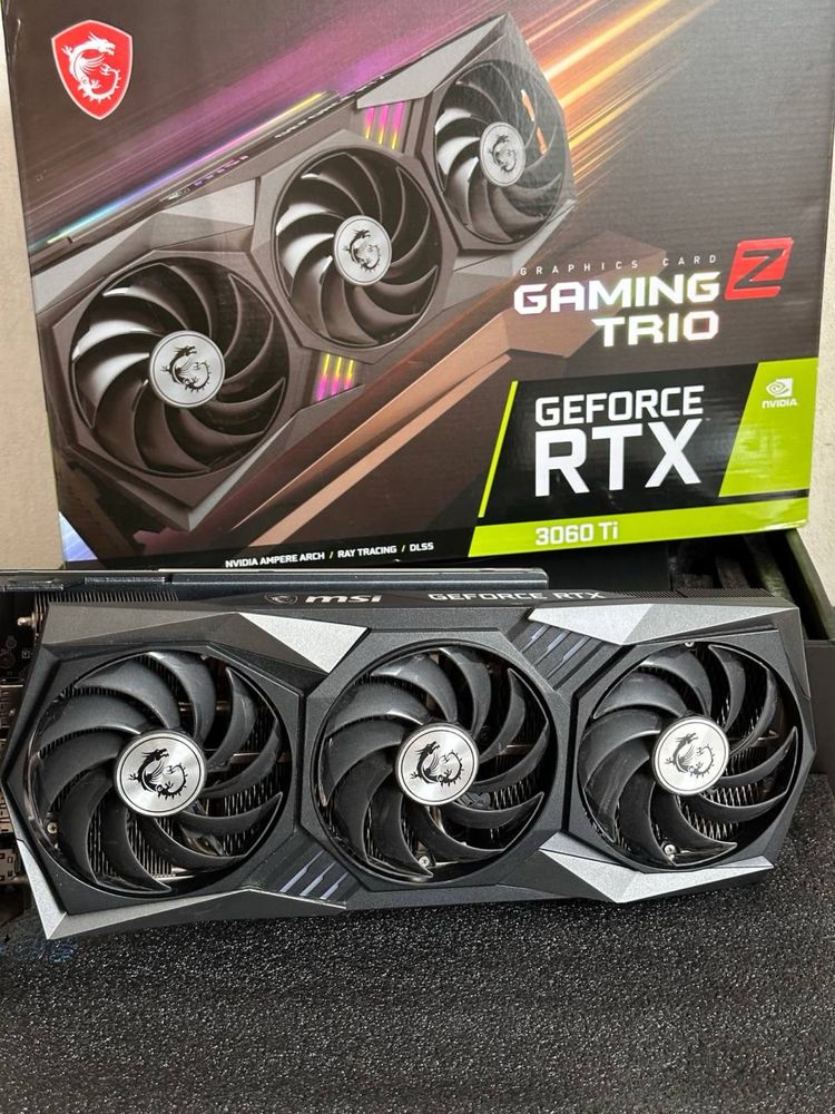 Відеокарта 3060ti MSI gaming trio