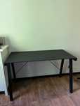 Biurko loft metalowe ze szklanym blatem Typhoon 2 szt