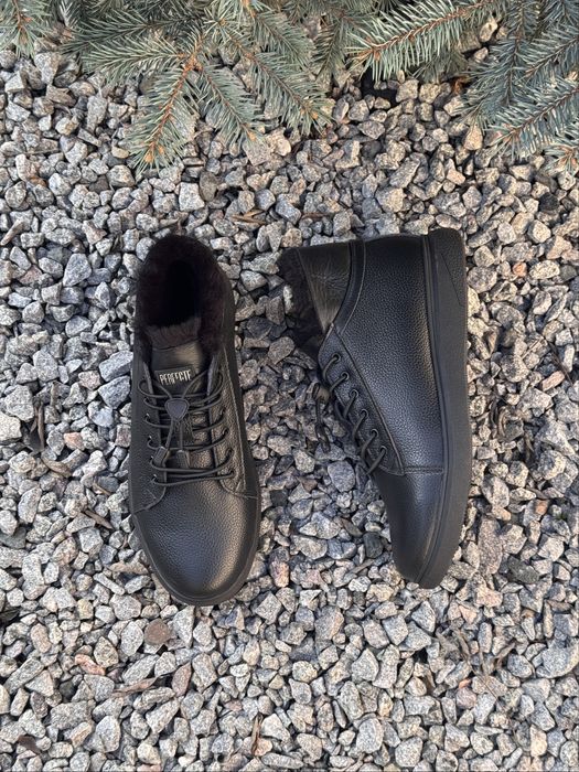 Чоловічі черевики на хутрі 40,41,42,43,44,45