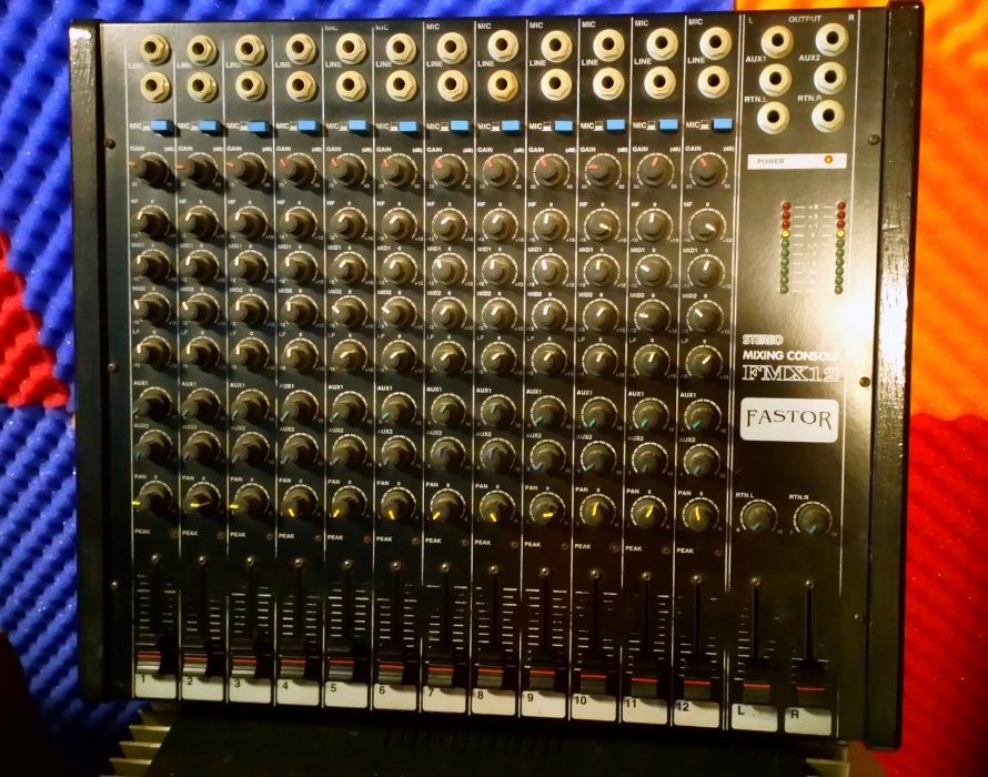 końcówka mocy i mikser estradowy