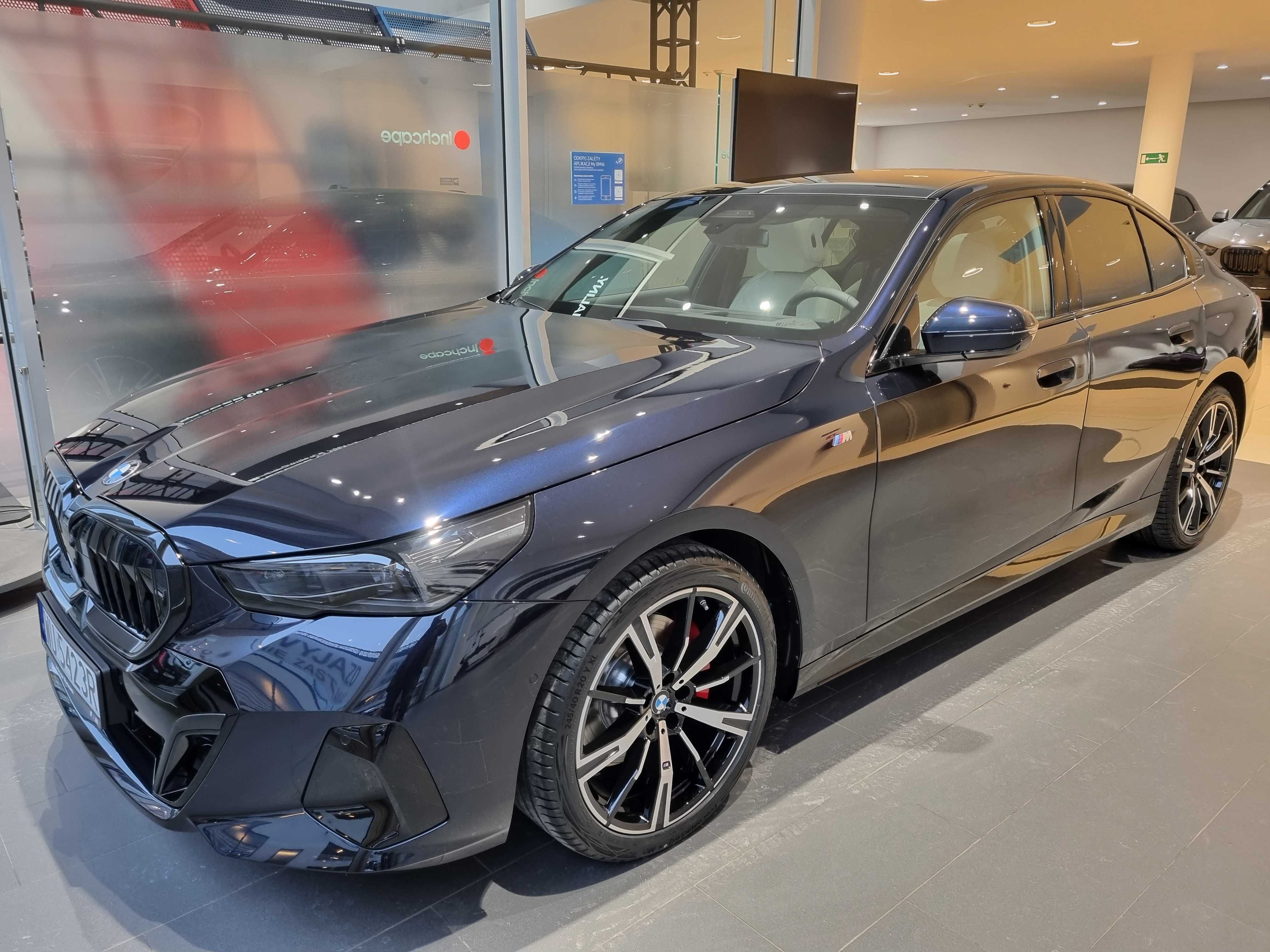 BMW 520 M pakiet  najem G60 nowy full opcja wynajem wypożyczenie ślub