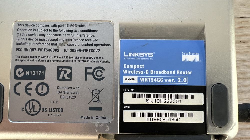 Router linksys uzywany