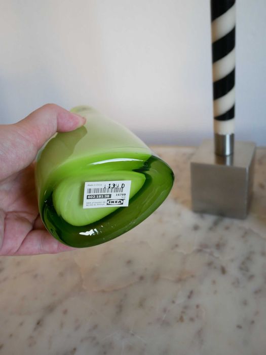 Wazon Ikea Vintage Okkso lata 90 sweden scandi modern mid century