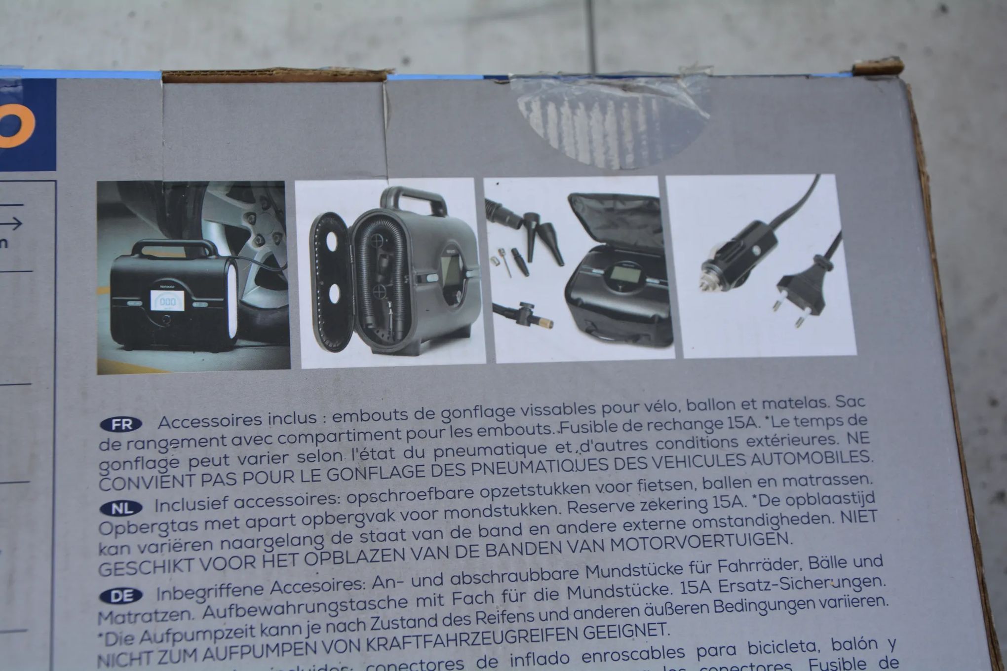 Programowalna pompka cyfrowa firmy NORAUTO ze stykami 12V i 23V