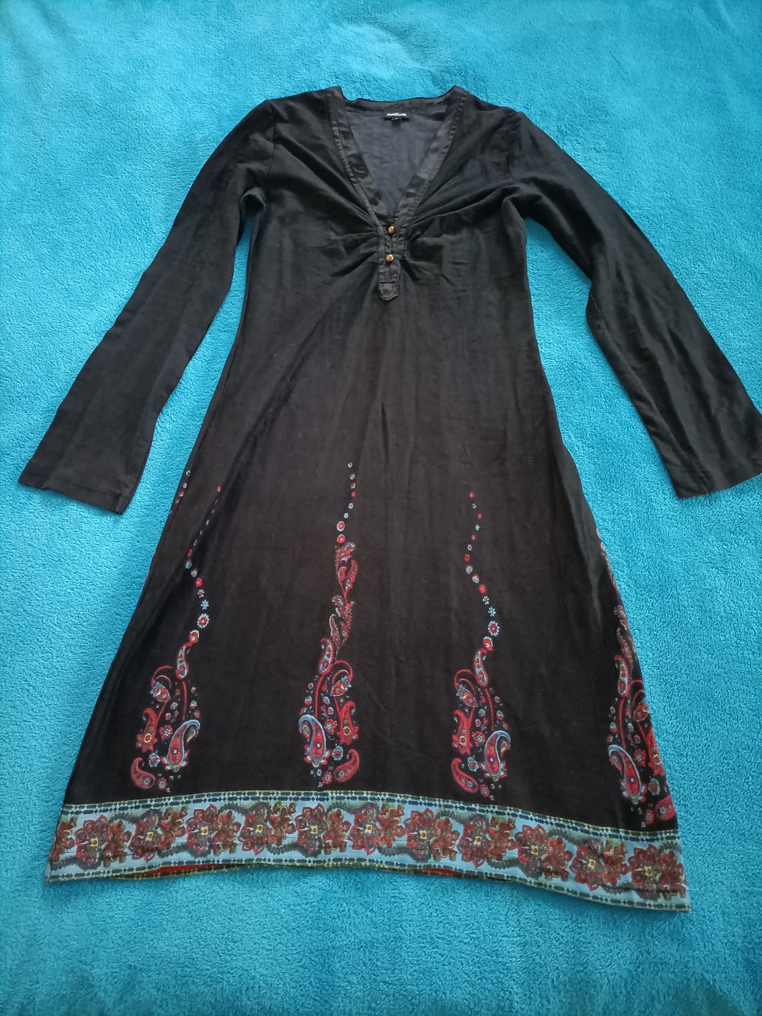 Vestido preto  Natura S