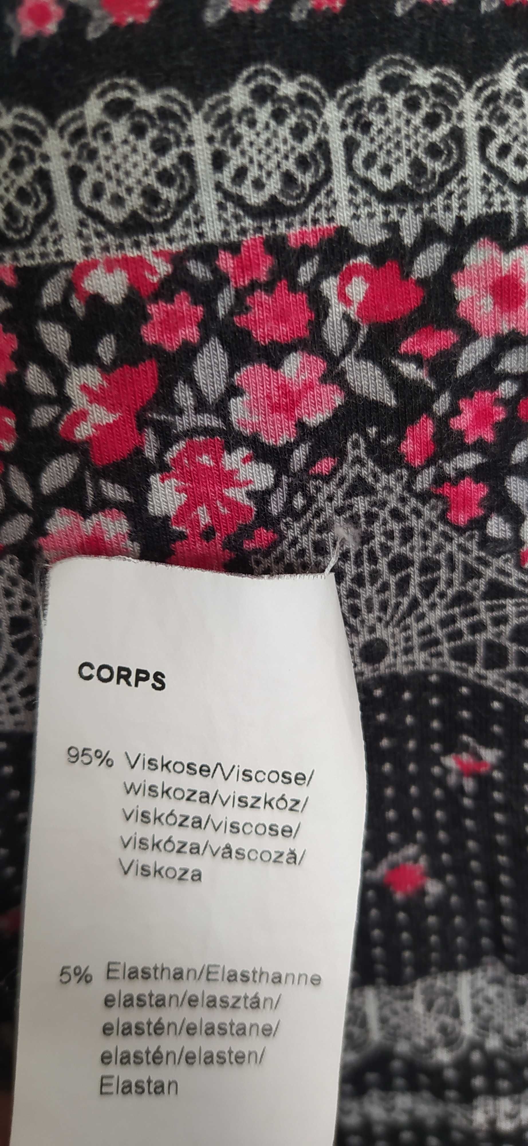Bluzka z głębokim dekoltem XS orsay