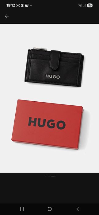 Чохол гаманець на банківські карти HUGO