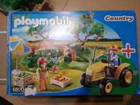Zestaw playmobil 6870 country owocobranie, owocowe zbiory