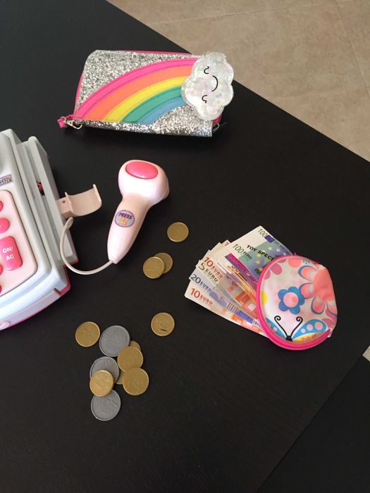 brinquedo caixa registadora