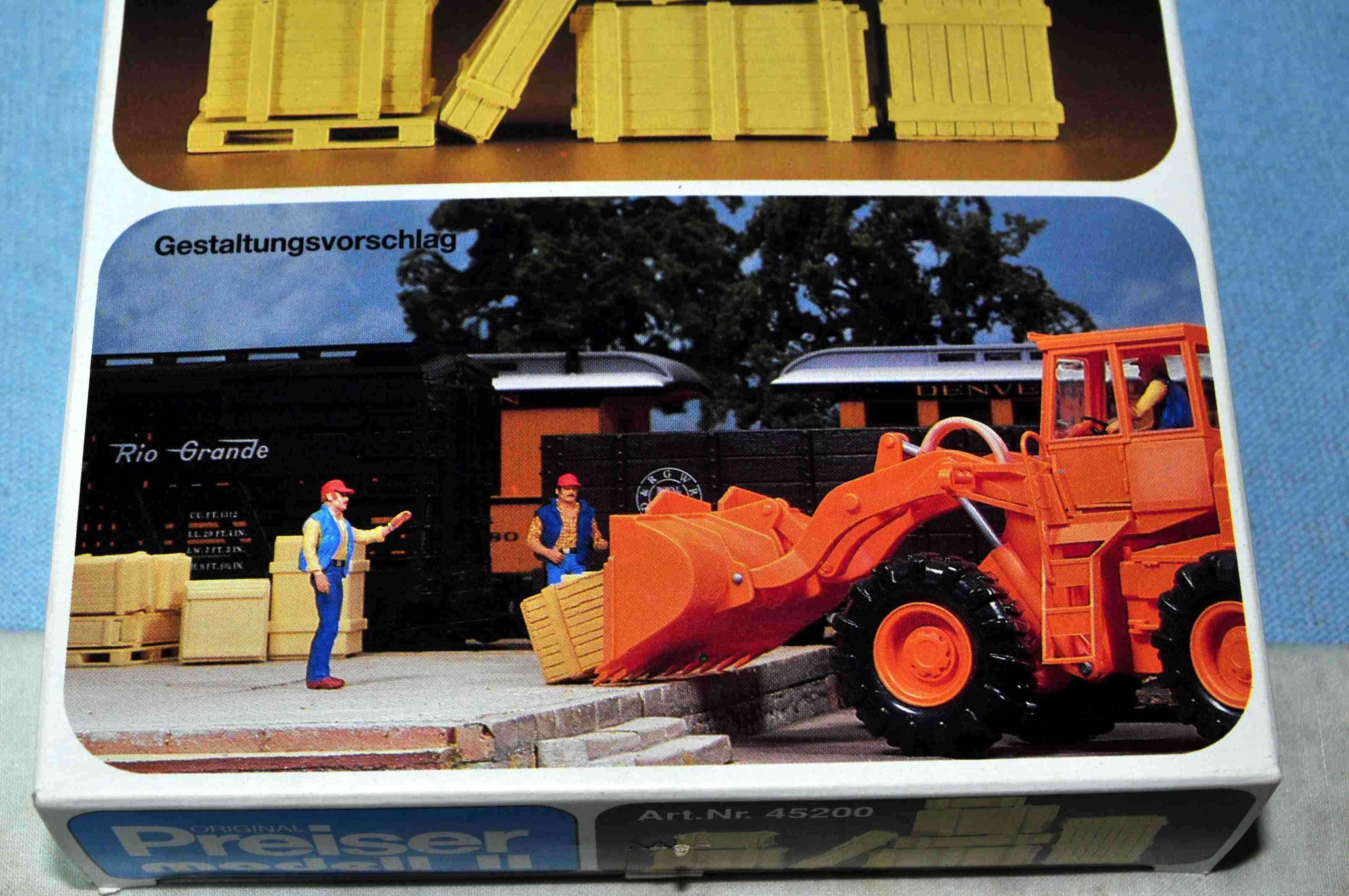 Acessórios de Layout escala 1-22 - Preiser Ref 45200