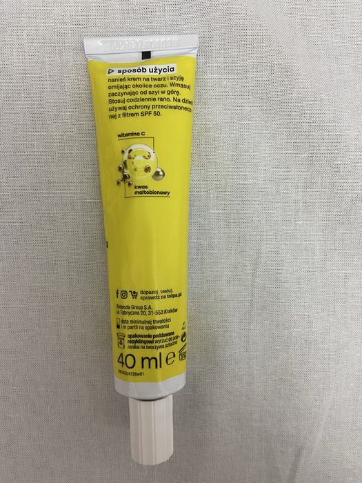 Krem do twarzy z witaminą C
