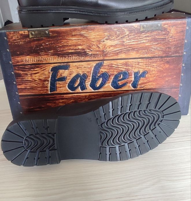 Кожаные туфли Faber, 39р