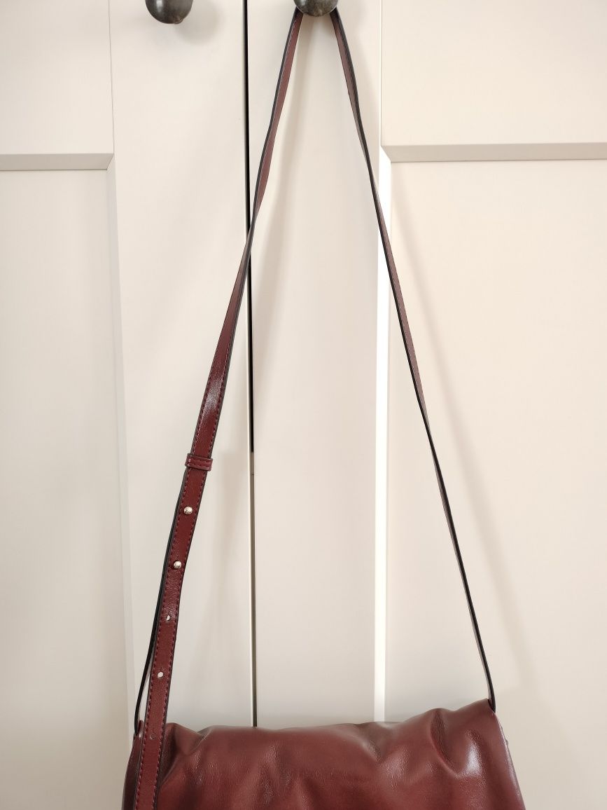 Torebka crossbody Reserved karminowa bordowa
