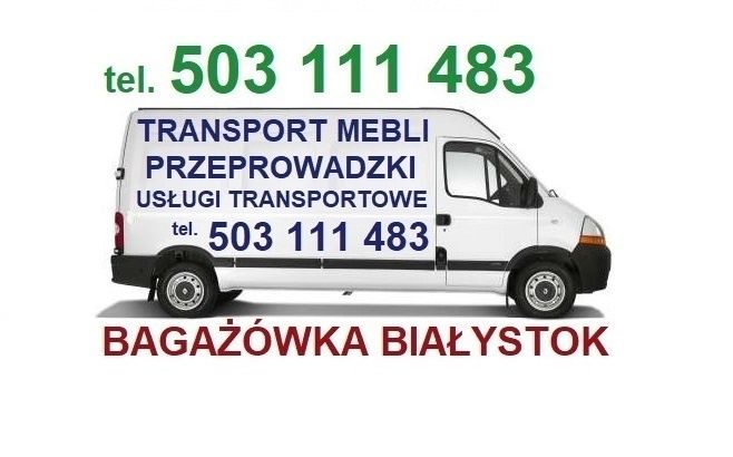 Przeprowadzki Bagażówka Usługi Transportowe Transport Mebli Rzeczy AGD