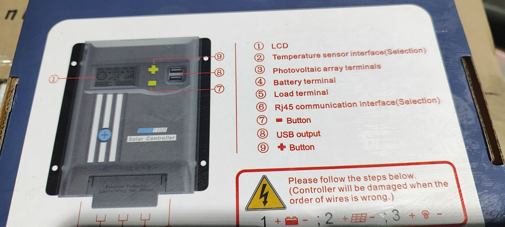 Mppt 120 D BT 12/24v   solar controller контролер заряду сонячних пане