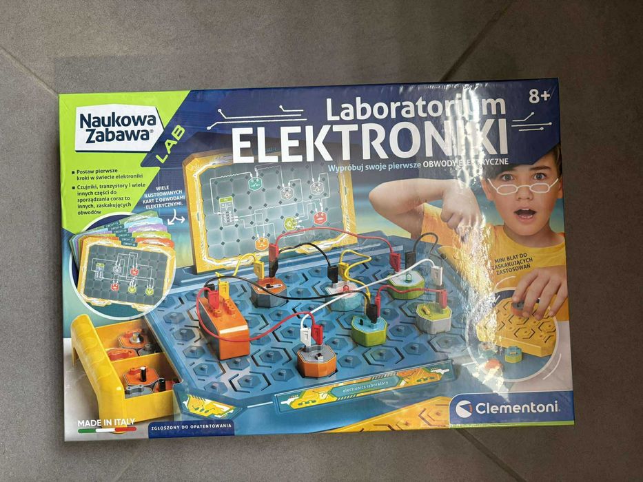 Obwody elektryczne zabawka edukacyjna Clementoni Nauka