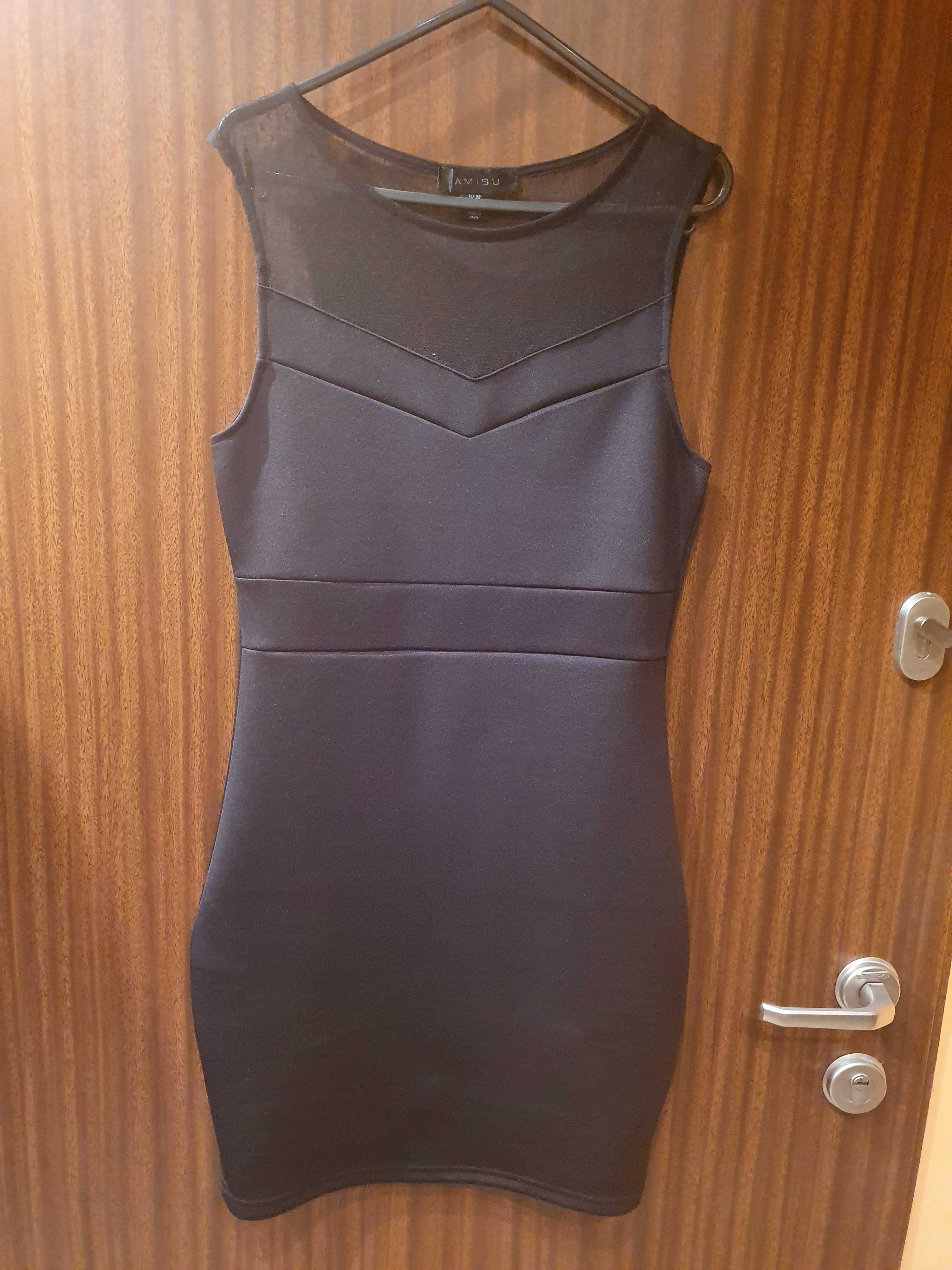 Nowa czarna sukienka r. 38