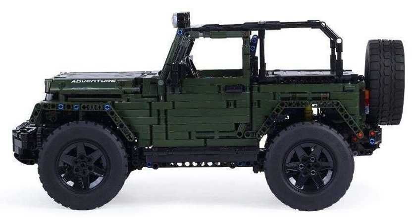 Zestaw Klocków Auto Terenowe 2078el. Zielone ZKL.13124