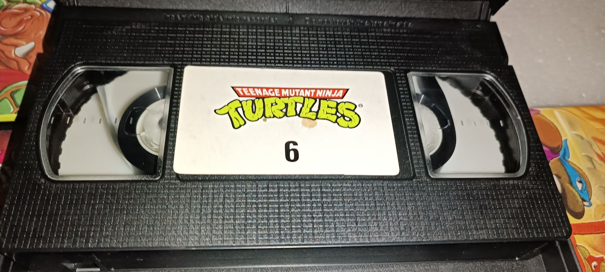 4 antigas cassetes VHS tartarugas ninja todas 10 euros